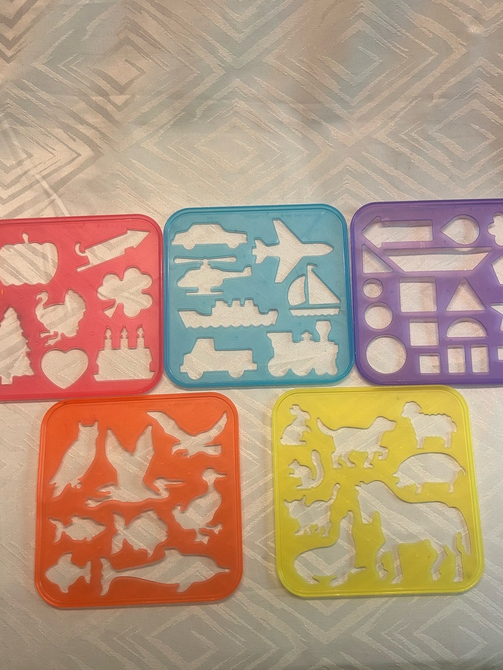 Vintage Tupperware Stencils